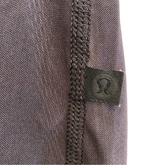 Lululemon Sheer, Black, Racerback Tank Top With Sports Bra, Size 6 - Picture 5 of 6